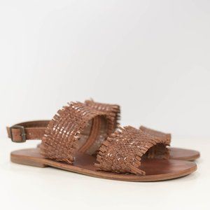 Splendid Thomas Woven Leather Sandals